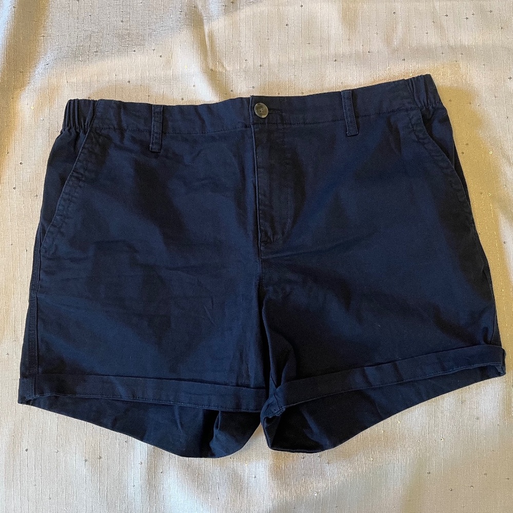 Old Navy Navy Twill Shorts  Size XL